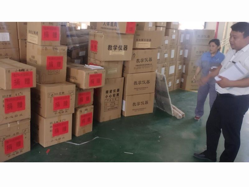 情暖校園——齊魯宏博助力廣西南寧高新區物資